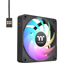 Ventola di raffreddamento per PC Thermaltake CT140 EX ARGB Sync da 140 mm, confezione da 3