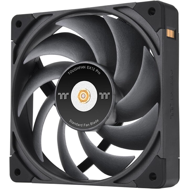 Ventilador de resfriamento para PC Thermaltake TOUGHFAN EX12 Pro de 120 mm, edição intercambiável, pacote com 3 unidades