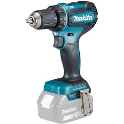 Taladro atornillador sin escobillas de 18 V + estuche Makpac, DDF485ZJ