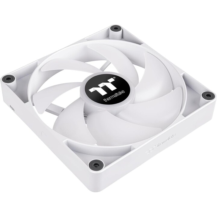 Ventilador de refrigeración para PC Thermaltake CT140 ARGB Sync de 140 mm, blanco, 500-1500 rpm (paquete de 2)