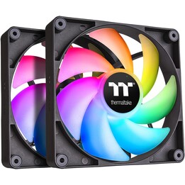 Ventilador de refrigeración para PC Thermaltake CT120 de 120 mm, 500-2000 rpm (paquete de 2)