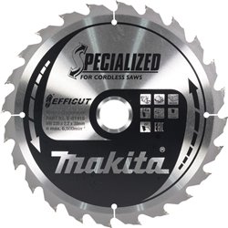 Cuchilla de sierra circular, Eficicut T.C.T, 235 x 30 mm, 24t, E-01915