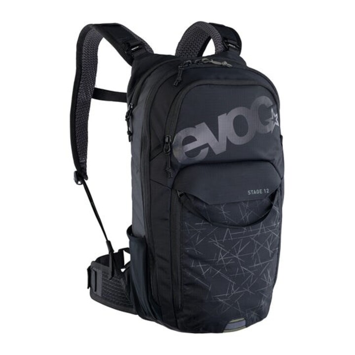 EVOC Stage sac à dos Sac à dos de cyclisme Noir Nylon, Polyuréthane