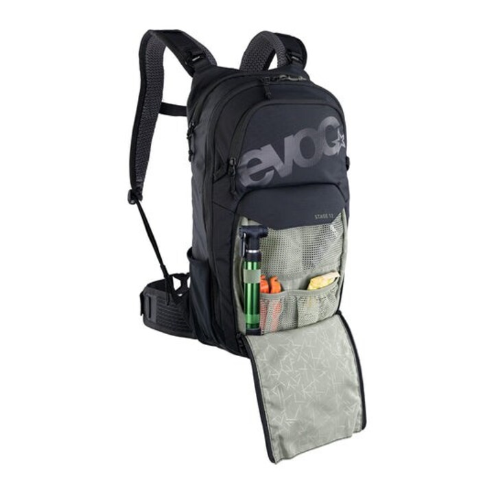 EVOC Stage sac à dos Sac à dos de cyclisme Noir Nylon, Polyuréthane
