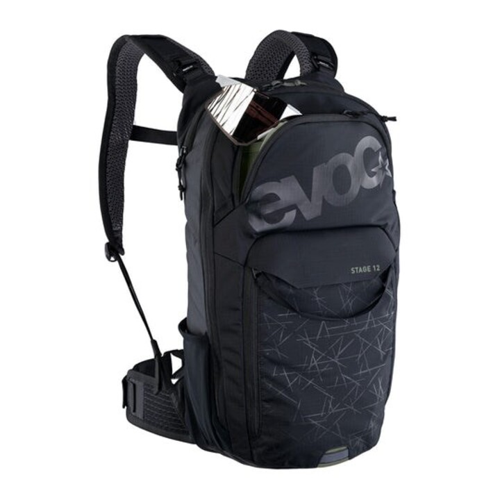 EVOC Stage backpack Cycling backpack Black Nylon, Polyrattan or Synthetic Rattan