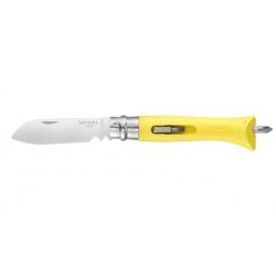 Opinel N°09 Camper/scout Amarillo