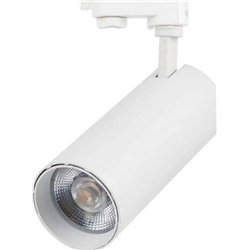 Sistema de riel 3F V-Tac, LED de 40 W, 35 °C, CRI90+, blanco Vt-47050, 2700 K-4000 K-6000 K, 3150 lm