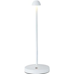 Lámpara de escritorio V-Tac, luz nocturna LED de 3 W, 29 cm, carga USB, regulable, blanca, VT-1073, 3000 K-6000 K, 130 lm