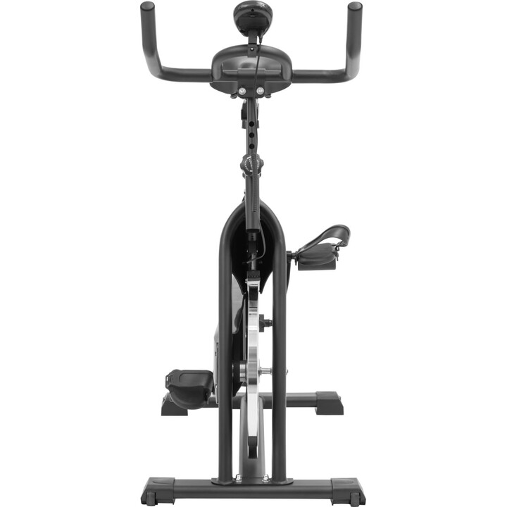 Bicicleta de spinning Rebel Active RBA-1008, Pantalla LCD, función de medir tiempo, distancia, velocidad, calorías