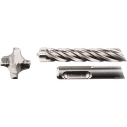 Broca para martillo perforador SDS-PLUS, Nemesis 2, 8 x 265 mm, B-58126