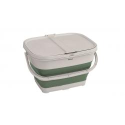 Outwell 651096 papelera 30 L Rectangular Plástico, Elastómero termoplástico (TPE) Verde