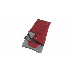 Outwell Contour Junior Niños Saco de dormir rectangular Poliéster Rojo