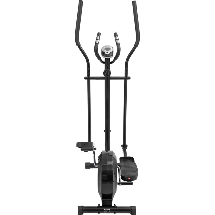 Bicicleta elíptica magnética Rebel Active RBA-1011, Pantalla LCD, Sensores de frecuencia cardíaca