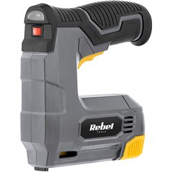 Rebel Grapadora de tapicería inalámbrica, Puerto de carga USB-C, Velocidad de trabajo aprox. 30 piezas/min