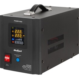 Rebel POWER-1000 Uninterruptible Power Supply - converter with pure sine wave and charging function 12V 230V 1000VA/700W
