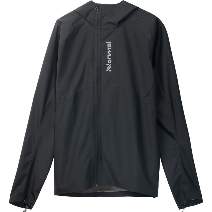 NNormal Trail Rain Jacket N2CMRJ1-001 waterproof trail jacket black