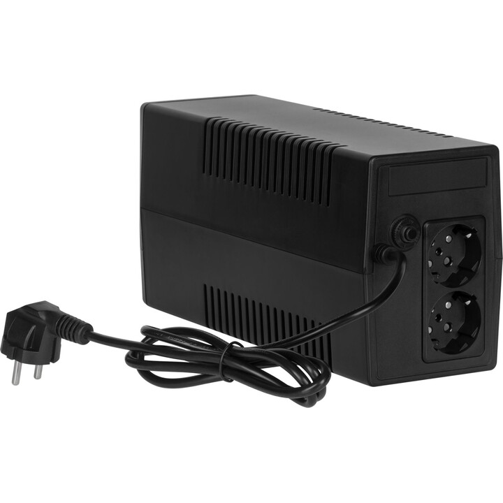 Uninterruptible computer power supply UPS REBEL model Nanopower 1000 (offline, 1000VA / 600W, 230 V, 50Hz)