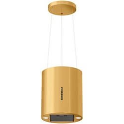 Campana extractora de cocina Maan Elba Pb 31 dorada brillante