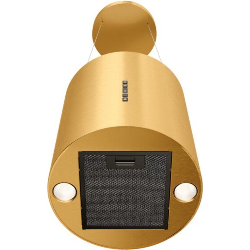 Campana extractora de cocina Maan Elba Pb 31 dorada brillante