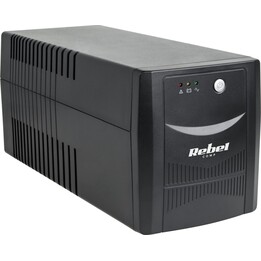 Uninterruptible UPS REBEL model Micropower 1000 (offline, 1000VA / 600W, 230 V, 50Hz)