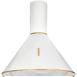 Campana extractora Akpo Wk-4 Dandys de 50 cm y 450 m³/h, color blanco