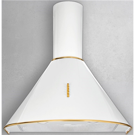 Akpo Wk-4 Dandys Capuz de Chaminé 50 Cm 450 M3/H Branco