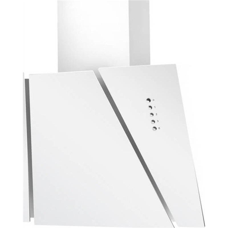 Campana extractora de pared Akpo Wk4Cetiaseco50Bi de 450 m³/h, color blanco