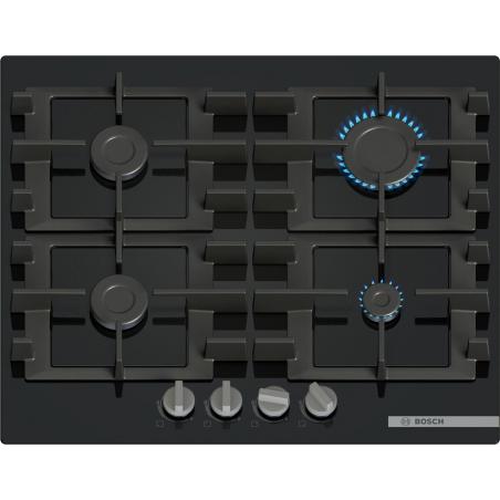 Placa de Gas Bosch Serie 4 PNP6B6K40 4 Zonas Negro