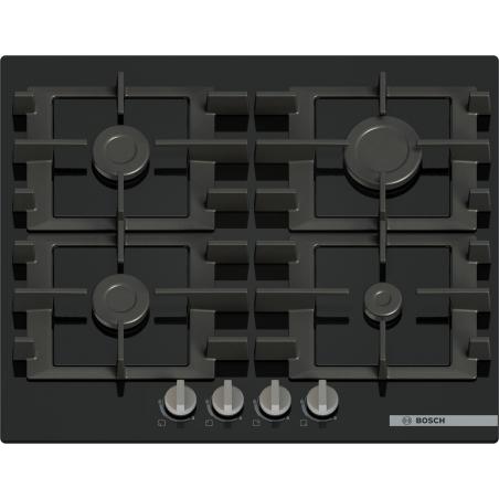 Placa de Gas Bosch Serie 4 PNP6B6K40 4 Zonas Negro
