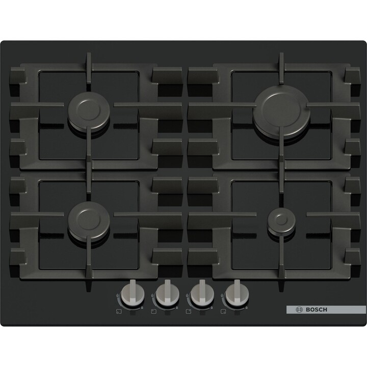 Bosch Series 4 Gas Hob PNP6B6K40 4 Zones Black