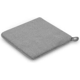 MEDISANA OL 600 Cuscino per sedia da esterno con riscaldamento e design ergonomico per patio, grigio