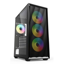Caja para PC Sharkoon VK4 ARGB Midi-Tower negra