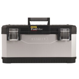 Stanley Fatmax 26" 1/3/36 Boîte à outils de grande capacité pour les professionnels, gris