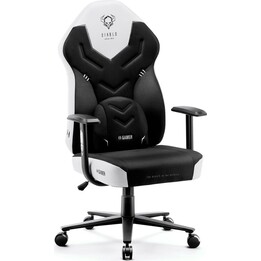 Chaise de jeu Diablo X-Gamer noir et blanc