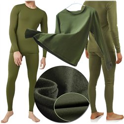Extralink Roupa Térmica Tática Masculina Tamanho M, Verde
