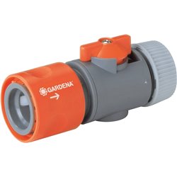 Wasserstoppanschluss 19mm Einfacher Anschluss Hochdruck, 00943-50
