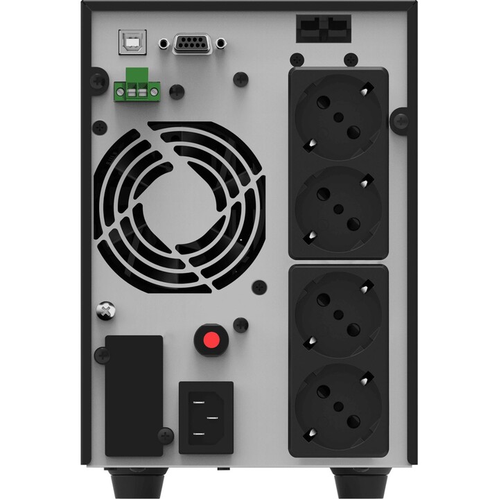 USV Online Phasak 2000 VA Online LCD/ 2000 VA-1800 W/ 4 Ausgänge/ Tower-Format