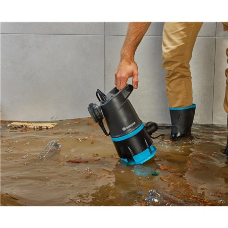 Bomba sumergible 2 en 1 para aguas limpias y sucias 20000 BASIC, 09018-47