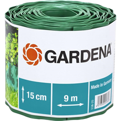 Separador de césped, verde, 15 cm / 9 m, 00538-20