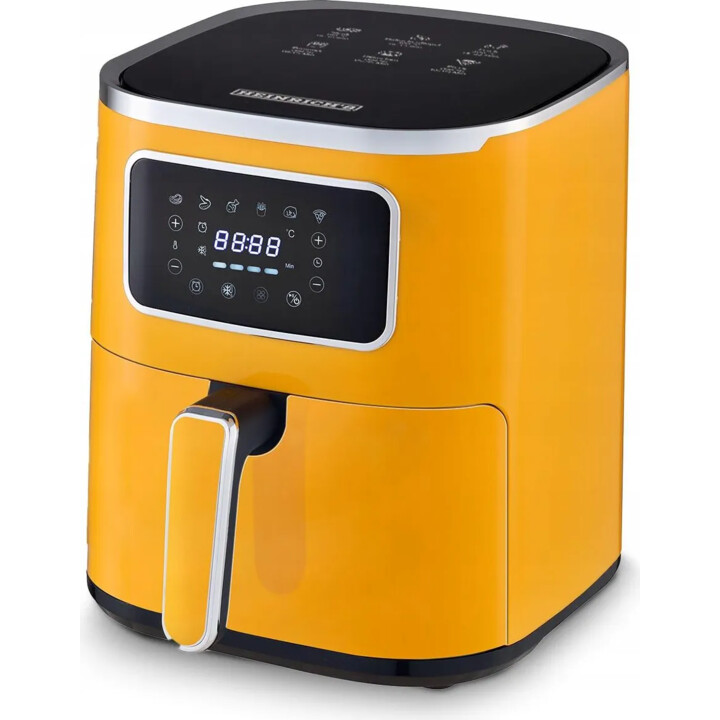 Heinrich's Hfr 8216 Oil-Free Fryer, Yellow