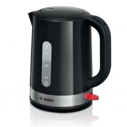 Bosch TWK6A513 tetera eléctrica 1,7 L 2200 W Negro, Acero inoxidable
