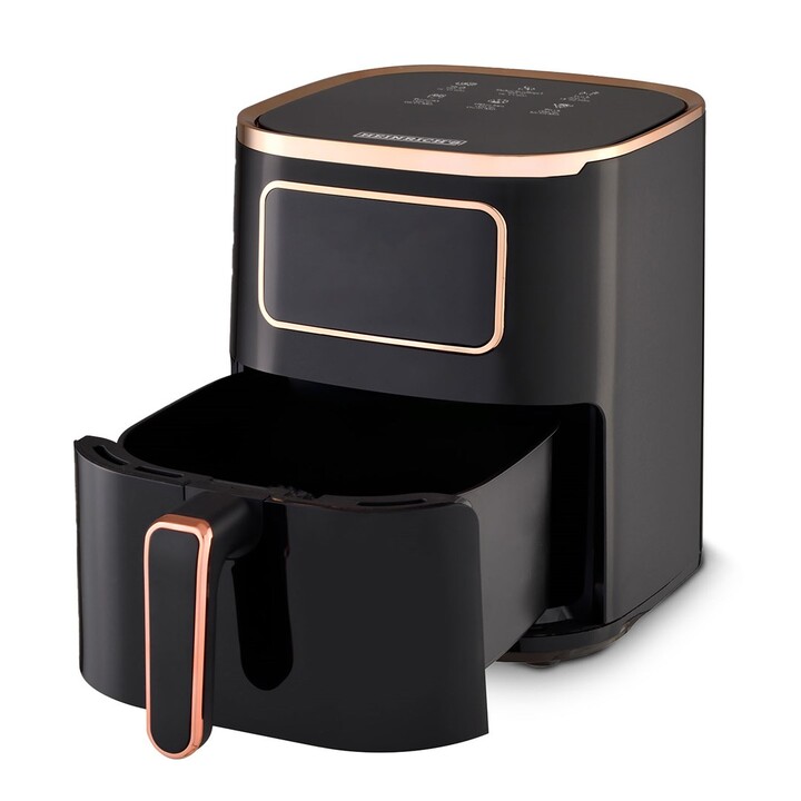 Heinrich's HFR 8216 Friteuse à air chaud 5.0 l 1450 W Noir