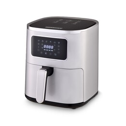 Friggitrice ad aria calda Heinrichs HFR 8216 5,0 l 1450 W Argento