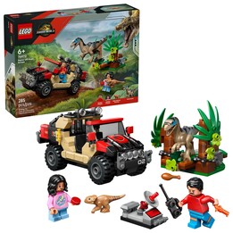 LEGO JURASSIC WORLD 76972 Fuggi da un raptor a bordo di un fuoristrada