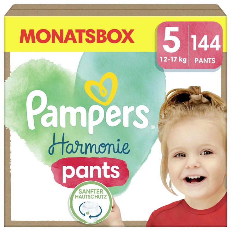 Couches Pampers® Harmonie™ taille 5 144 pièces pour bébés et tout-petits (4 à 18 mois)