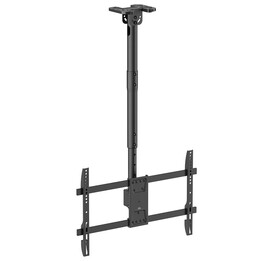 Maclean TV Ceiling Mount, Max Load 60kg, 43-86", Max VESA 600x400, MC-112 B