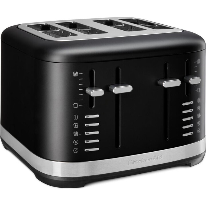 KitchenAid 5KMT4109EBM 7 4 fette 1640 W Nero, Acciaio inossidabile