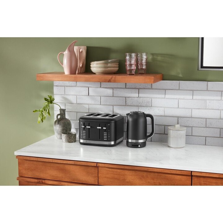 KitchenAid 5KMT4109EBM 7 4 fatias 1640 W Preto, Aço inoxidável