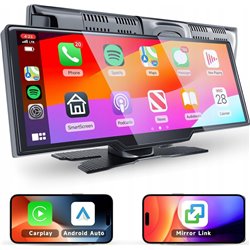 Pantalla táctil Universal Podofo A3247 10.26 pulgadas - Carplay y Android Auto