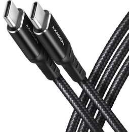 Cavo USB-C a USB-C 1 m 100 W/8 K nero BUCM432-CM10AB AXAGON